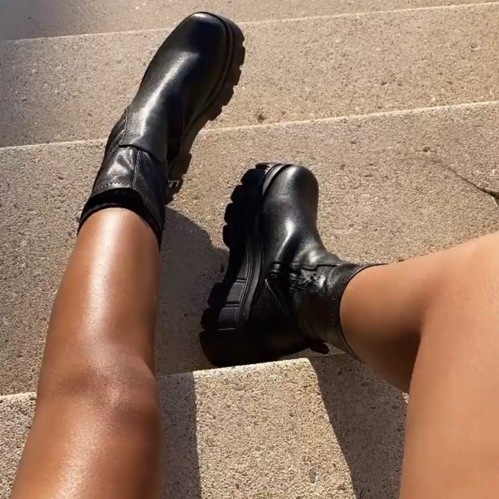 Black Platform Boots